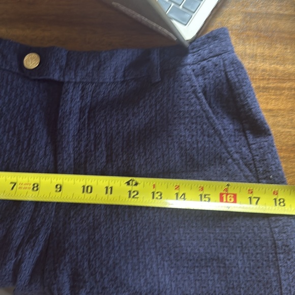 NWOT Draper James Navy Women's Shorts 8 - Picture 7 of 8